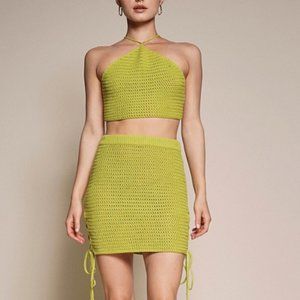 Crochet Skirt Set